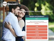 Tablet Screenshot of gorencontre.com